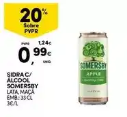 Continente Somersby - sidra c/ alcool promoção