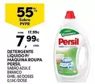 Continente Persil - detergente liquido p/ maquina roupa promoção