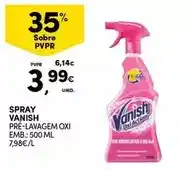 Continente Vanish - spray promoção