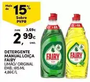 Continente Fairy - detergente manual loica promoção