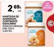 Continente Continente - manteiga de amendoim promoção