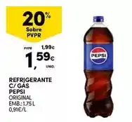 Continente Pepsi - refrigerante c/ gas promoção