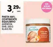 Continente Pasta 100% continente promoção