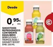 Continente Continente - smoothies refrigerados equilíbrio promoção