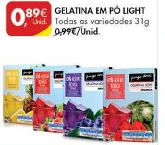 Gelatina em Pó Light 31g