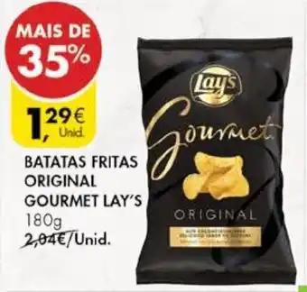 Pingo Doce Batatas Fritas Original Gourmet Lay's 180g promoção