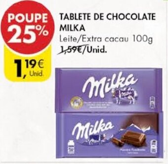 Tablete de Chocolate Milka 100g