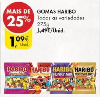 Gomas Haribo 275g