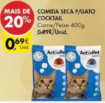 Comida Seca P/Gato Coctail 400g