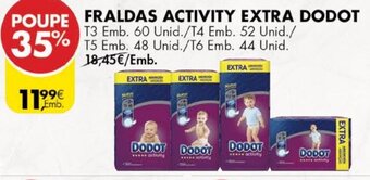 Fraldas Activity Extra Dodot