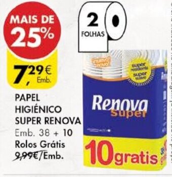 Papel Higiénico Super Renova
