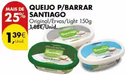 Pingo Doce Queijo p/barrar santiago promoção