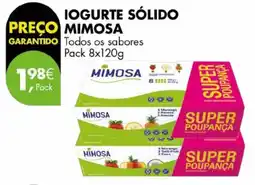 Pingo Doce Iogurte sólido mimosa promoção