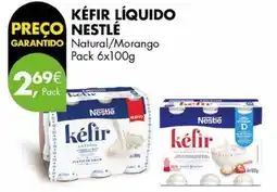 Pingo Doce Kéfir líquido nestle promoção