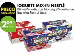 Pingo Doce Iogurte mix-in nestlé promoção