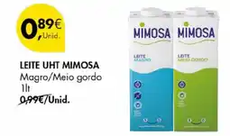 Pingo Doce Leite uht mimosa promoção