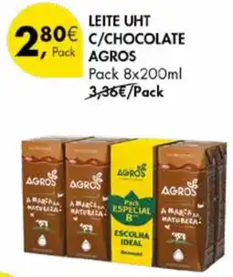 Pingo Doce Leite uht c/chocolate agros promoção