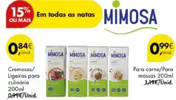 Pingo Doce Em todas as natas MIMOSA promoção