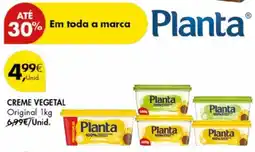 Pingo Doce Creme vegetal original promoção