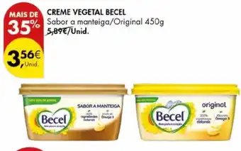 Pingo Doce Creme vegetal becel promoção