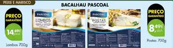 Pingo Doce Bacalhau pascoal promoção