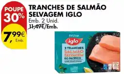 Pingo Doce Tranches de salmão selvagem iglo promoção