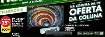 Pingo Doce TV LED 32" E-Smart Smart TV promoção