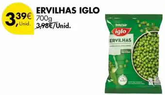 Pingo Doce Ervilhas iglo promoção