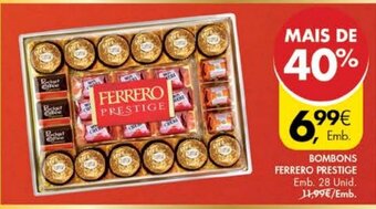 Pingo Doce Bombons Ferrero Prestige 28 Unid promoção