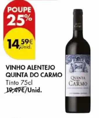 Pingo Doce Vinho alentejo quinta do carmo promoção