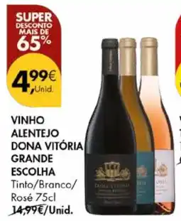 Pingo Doce Vinho alentejo dona vitória grande escolha promoção