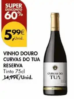 Pingo Doce Vinho douro curvas do tua reserva promoção