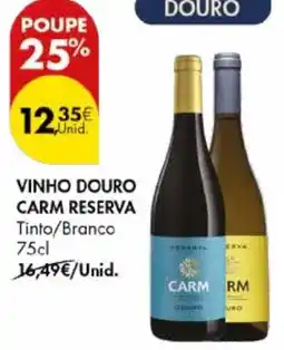 Pingo Doce Vinho douro carm reserva promoção