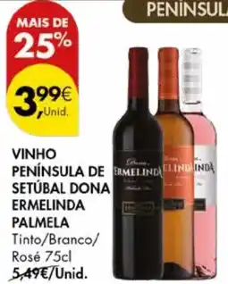 Pingo Doce Vinho península de setúbal dona ermelinda palmela promoção