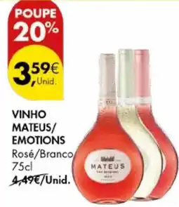 Pingo Doce Vinho mateus/ emotions promoção