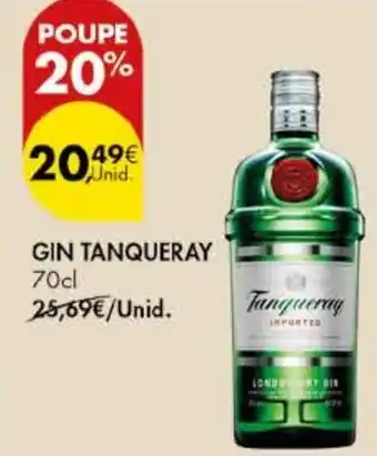 Pingo Doce Gin tanqueray promoção