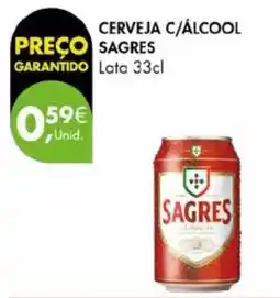 Pingo Doce Cerveja c/álcool sagres promoção