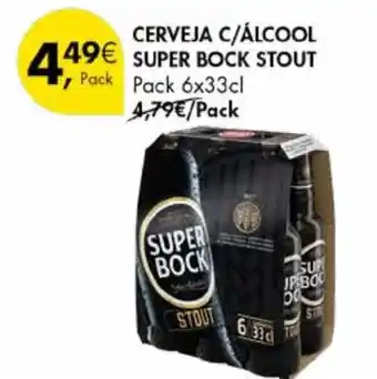 Pingo Doce Cerveja c/álcool super bock stout promoção