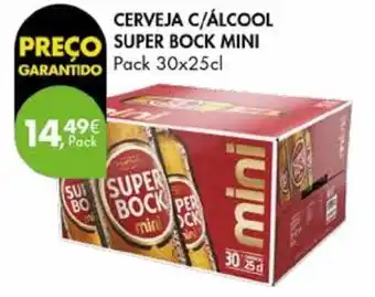 Pingo Doce Cerveja c/álcool super bock mini promoção