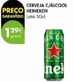 Pingo Doce Cerveja c/álcool heineken promoção