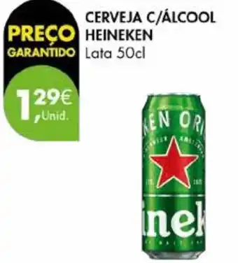 Pingo Doce Cerveja c/álcool heineken promoção