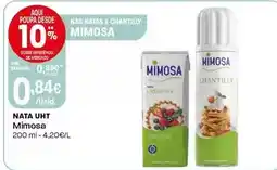 Intermarché Mimosa - nata uht promoção