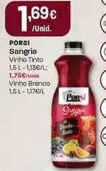 Intermarché Porsi - sangria promoção