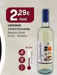 Intermarché Lapadas - vinho frisante promoção