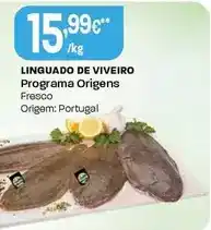 Intermarché Programa origens - linguado de viveiro promoção