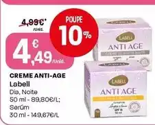 Intermarché Labell - creme anti-age promoção