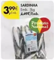 Pingo Doce Nacional - sardinha promoção