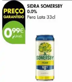 Pingo Doce Sidra somersby 0.0% promoção