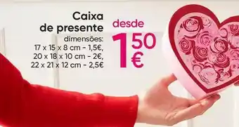 Indi & Cold Caixa de presente promoção