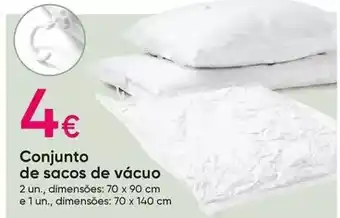 Indi & Cold Conjunto de sacos de vacuo promoção